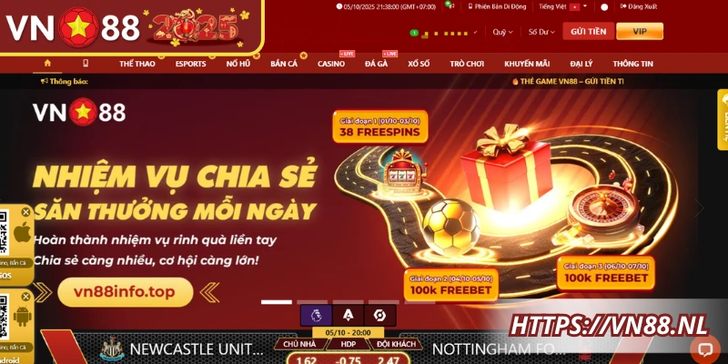 Giới thiệu VN88 ra mắt vào năm 2010